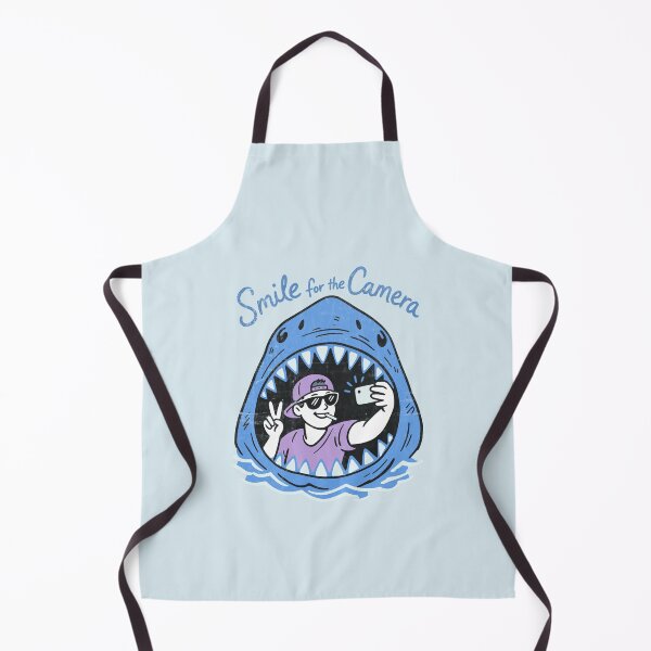 Item preview, Smile for the Camera – Shark Selfie Humor designed and sold by Studio Bootleg.