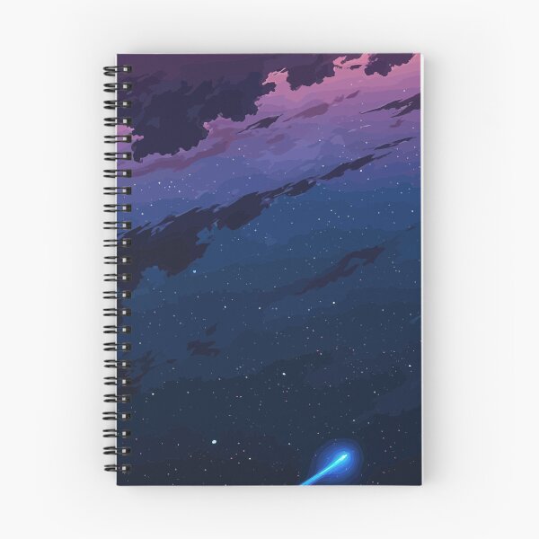 Item preview, Purple Galaxy Nebula with Shooting Stars designed and sold by Weedezy.