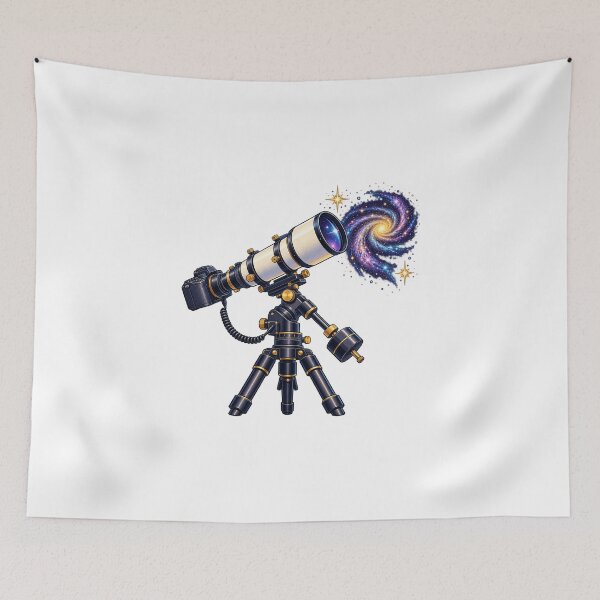 Item preview, Deep Sky Astrophotographer Telescope Camera Art designed and sold by UrbanCanvvas.