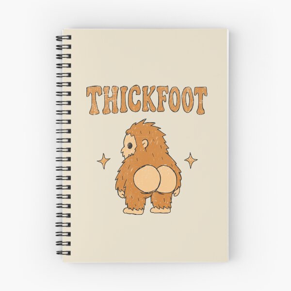 Item preview, Thickfoot – Cheeky Bigfoot Cryptid Humor designed and sold by Studio Bootleg.