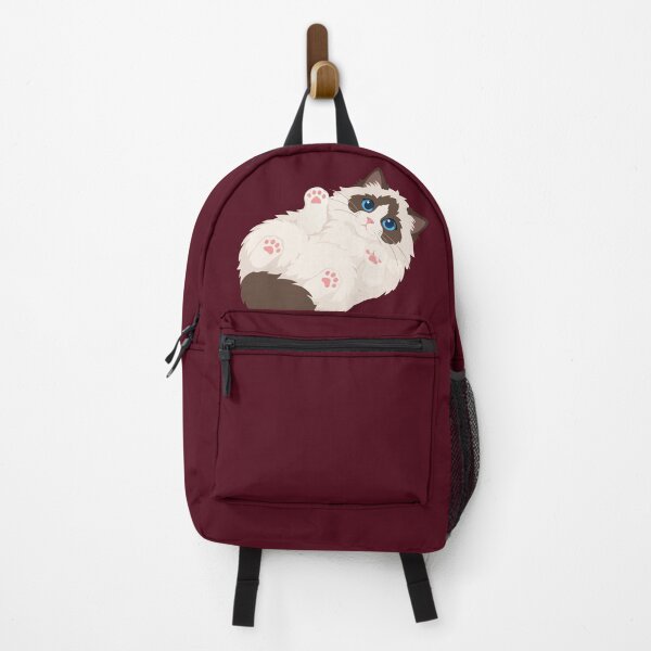 Item preview, Cute Ragdoll Cat Merry Christmas Holiday Art designed and sold by stormk10.