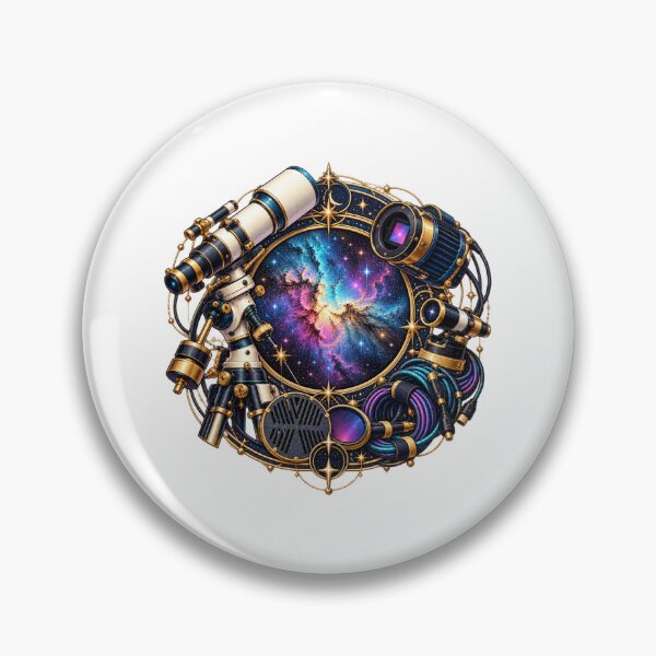Item preview, Decorative Deep Sky Imaging Rig and Nebula designed and sold by UrbanCanvvas.