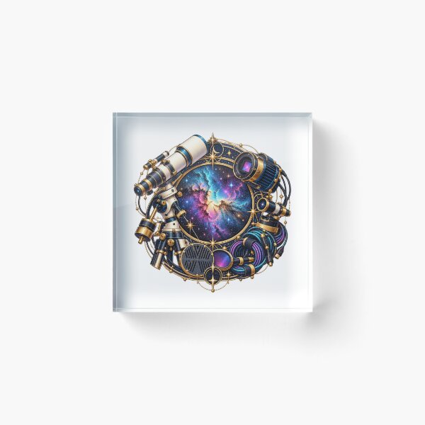Item preview, Decorative Deep Sky Imaging Rig and Nebula designed and sold by UrbanCanvvas.