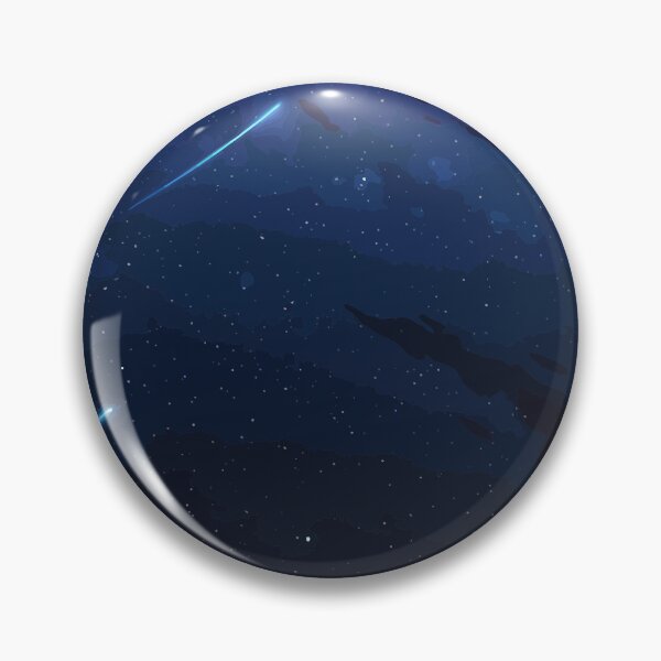 Item preview, Blue Meteor Shower Night Sky designed and sold by Weedezy.