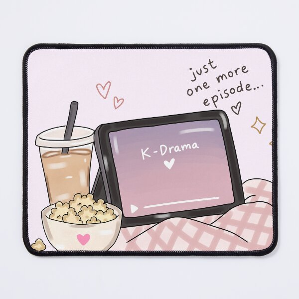 Item preview, K-Drama Night Cozy Aesthetic – Just One More Episode designed and sold by Kanikawaii.