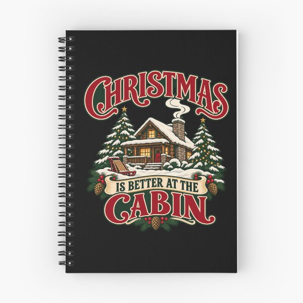 Item preview, Christmas Is Better At The Cabin designed and sold by Good Mood Foundry.