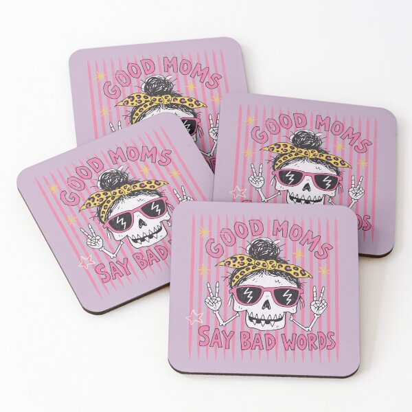 Item preview, Good Moms Say Bad Words – Skeleton Mom designed and sold by Studio Bootleg.