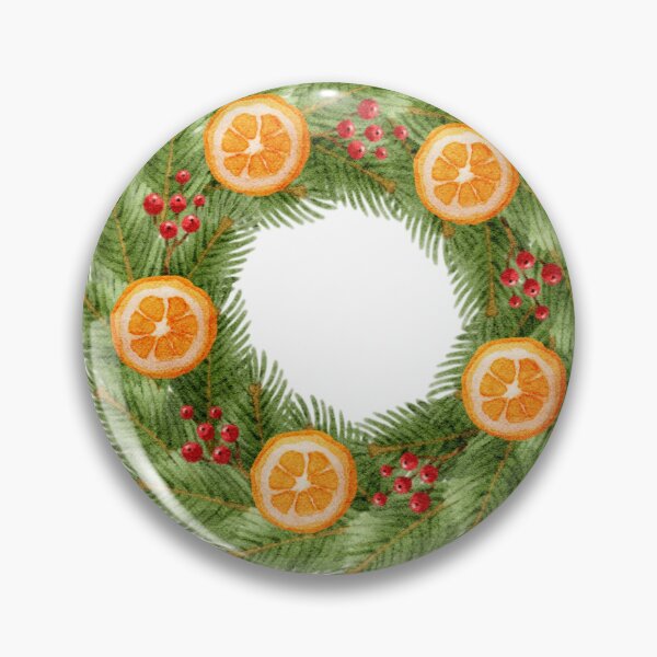 Item preview, Christmas Wreath with Dried Orange Slices designed and sold by Ms. Iryna.