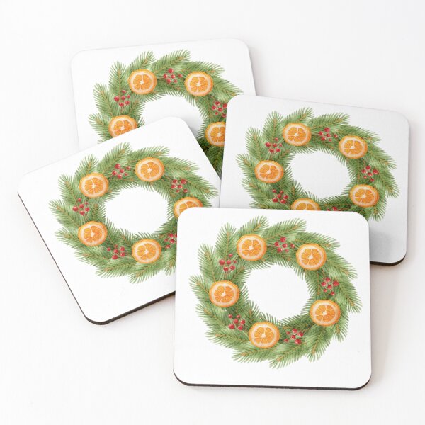 Item preview, Christmas Wreath with Dried Orange Slices designed and sold by Ms. Iryna.