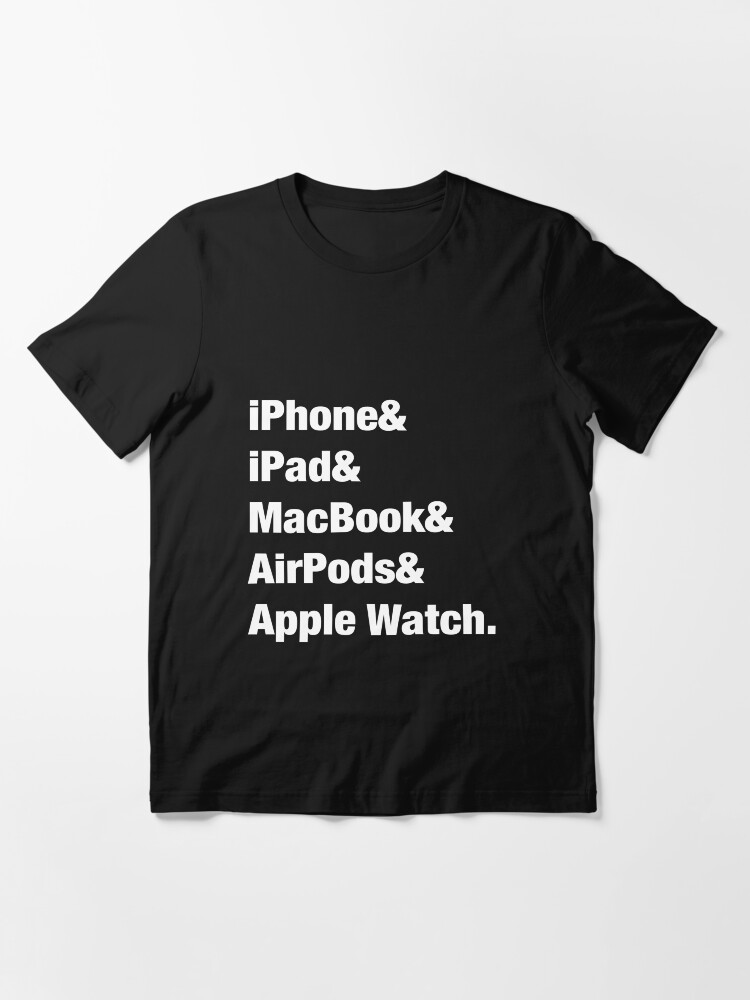 Thumbnail 3 of 7, Essential T-Shirt, Apple Product Ampersand Products designed and sold by sarahbarnes18.
