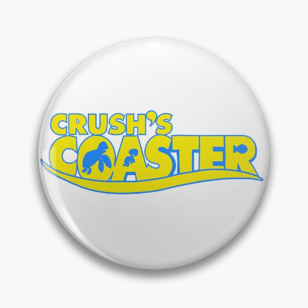 Item preview, Crush's Coaster Illustration — Disneyland Paris Finding Nemo Spinning Ride Artwork designed and sold by FoolishDreamers.