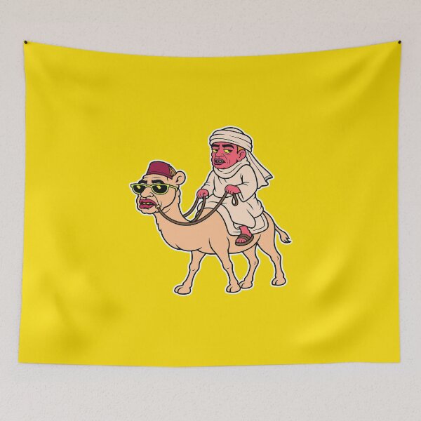 Item preview, Tunisian Camel Cartoon designed and sold by ToonisianVibes.