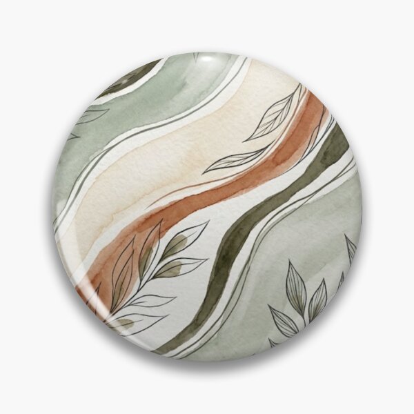 Item preview, Botanical Drift Abstract Nature Print designed and sold by Zaramodo.