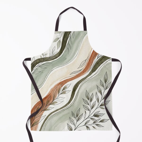 Item preview, Botanical Drift Abstract Nature Print designed and sold by Zaramodo.