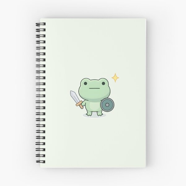 Item preview, Cute Kawaii frog in his armour designed and sold by pixellm.