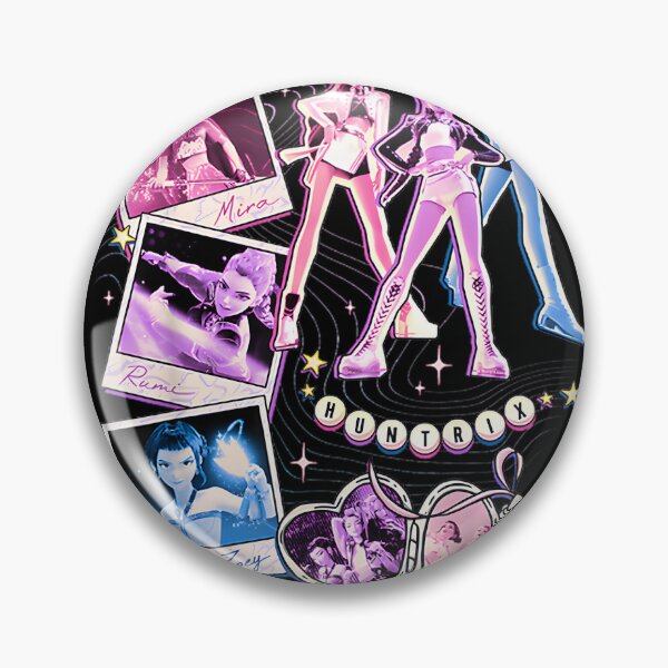 Artikelvorschau, Mira Rumi Zoey BFFs Collage KPop Demon Hunters Fan Art Bekleidungsdesign entworfen und verkauft von Magic Dots.