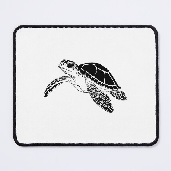 Item preview, Sea Turtle Line Art Ocean Animal Illustration designed and sold by lesdessinsde.