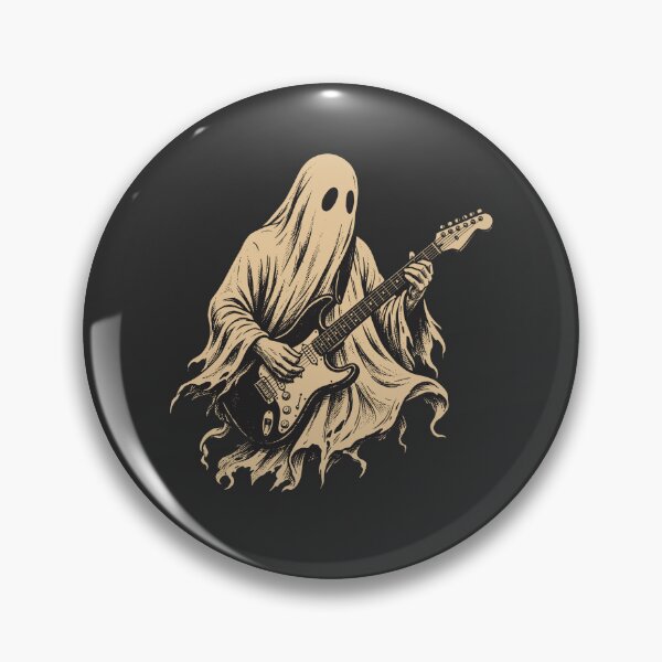 Item preview, Ghost Playing Violin Musician Music Halloween designed and sold by Designart68.