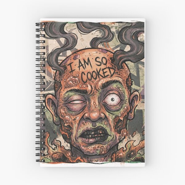Item preview, "I AM SO COOKED" designed and sold by shelteredinside.