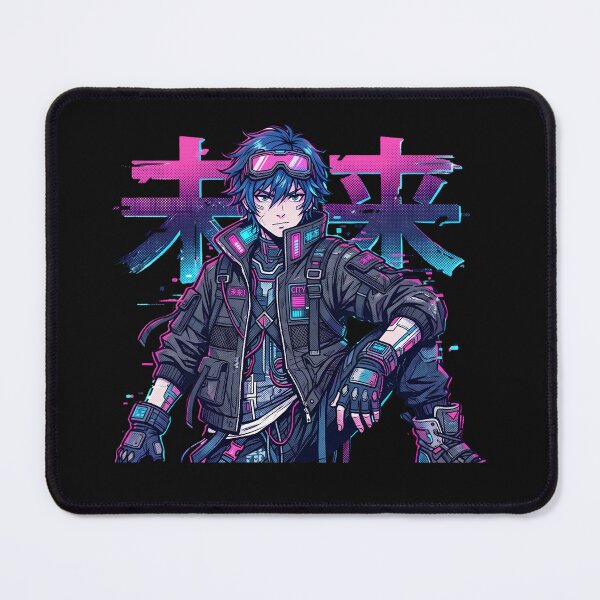 Item preview, Cyberpunk Future - Anime Streetwear Hero designed and sold by Artsyowlscrafts.