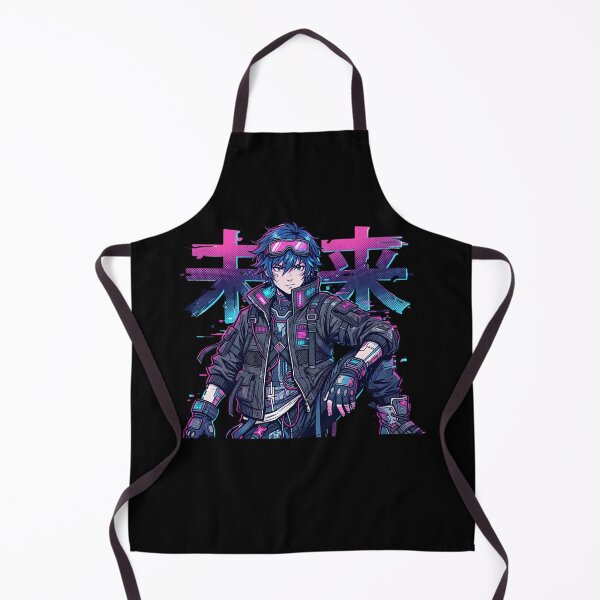 Item preview, Cyberpunk Future - Anime Streetwear Hero designed and sold by Artsyowlscrafts.