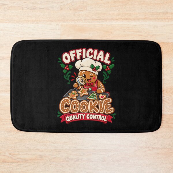 Item preview, Official Cookie Quality Control - Gingerbread Baker designed and sold by Good Mood Foundry.