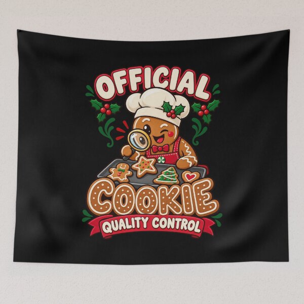 Item preview, Official Cookie Quality Control - Gingerbread Baker designed and sold by Good Mood Foundry.