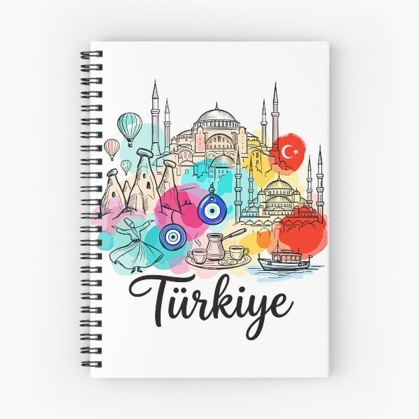 Item preview, Turkey Istanbul Colorful Travel Illustration designed and sold by EdwinkOne.