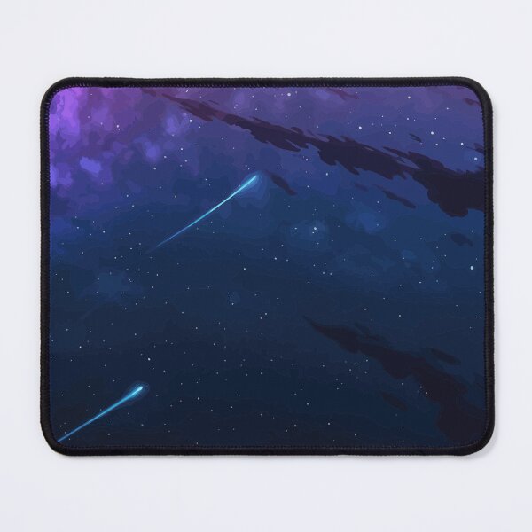 Item preview, Cosmic Shooting Stars Purple Night Sky Aesthetic designed and sold by Weedezy.