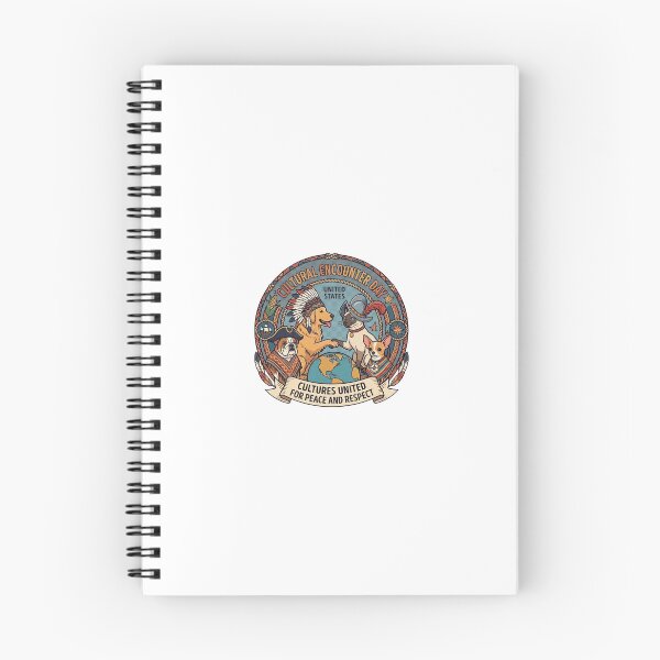 Item preview, • Cute Pets Columbus Day and Indigenous Peoples Day Unity Design designed and sold by FootprintofLove.