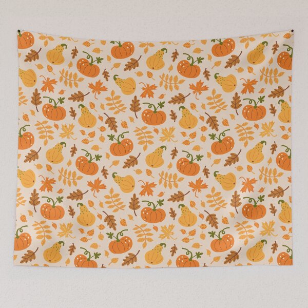 Item preview, Autumn Pumpkins & Fall Leaves designed and sold by verodika.