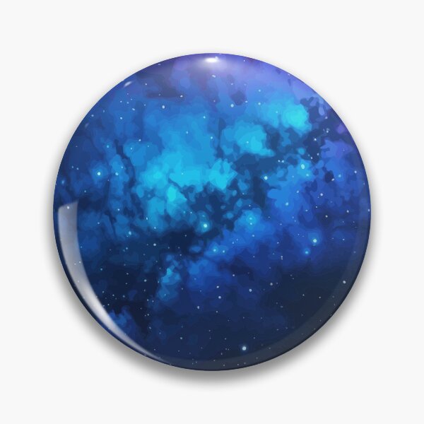 Item preview, Vibrant Blue Milky Way Galaxy Cosmic Nebula designed and sold by Weedezy.