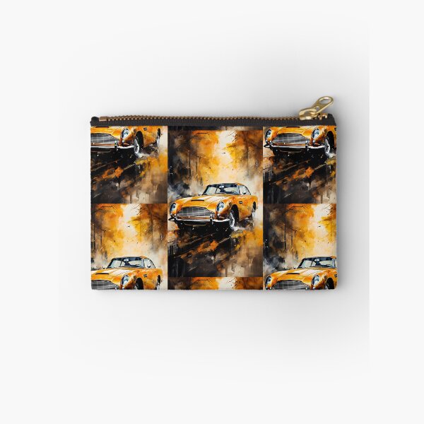 Item preview, Golden Classic Grand Tourer Autumn Watercolor Art designed and sold by RevUpDesign.