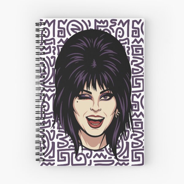 Item preview, Elvira Mistress of the Dark Vector Portrait – Spooky Vintage Horror Queen designed and sold by Wolagno.