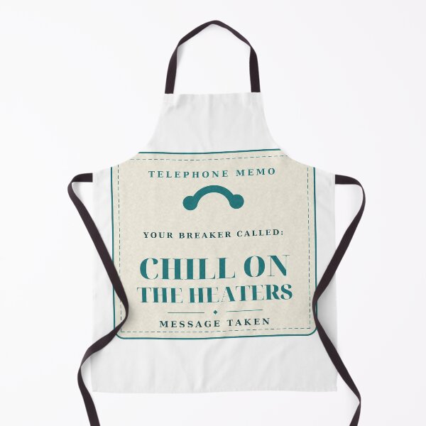 Item preview, Breaker Called Chill on the Heaters Electrician Badge designed and sold by thestevebro.