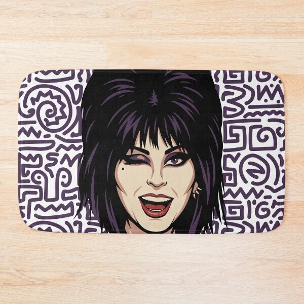 Item preview, Elvira Mistress of the Dark Vector Portrait – Spooky Vintage Horror Queen designed and sold by Wolagno.