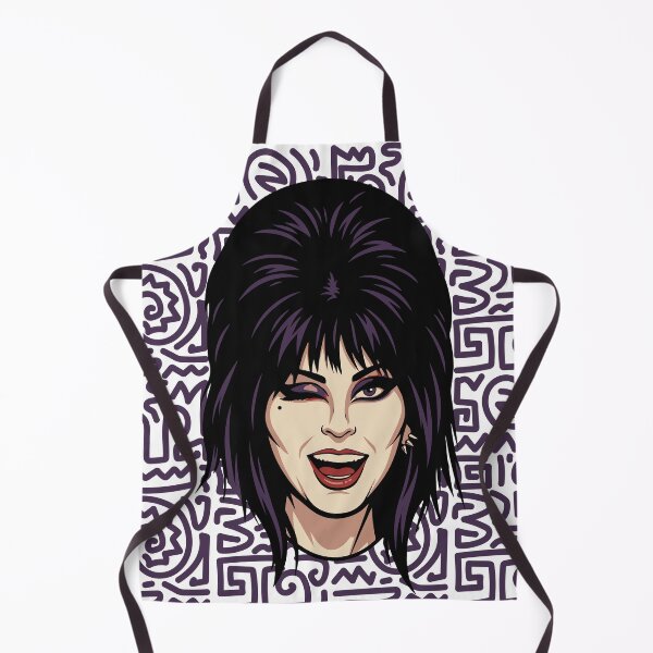Item preview, Elvira Mistress of the Dark Vector Portrait – Spooky Vintage Horror Queen designed and sold by Wolagno.