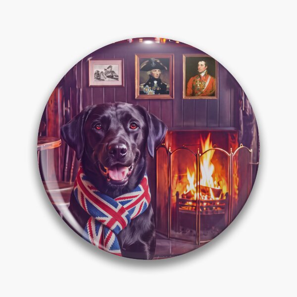 Item preview, The Country Pub Labrador - Black Labs Matter designed and sold by DoomLoopDesigns.