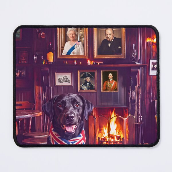 Item preview, The Country Pub Labrador - Black Labs Matter designed and sold by DoomLoopDesigns.