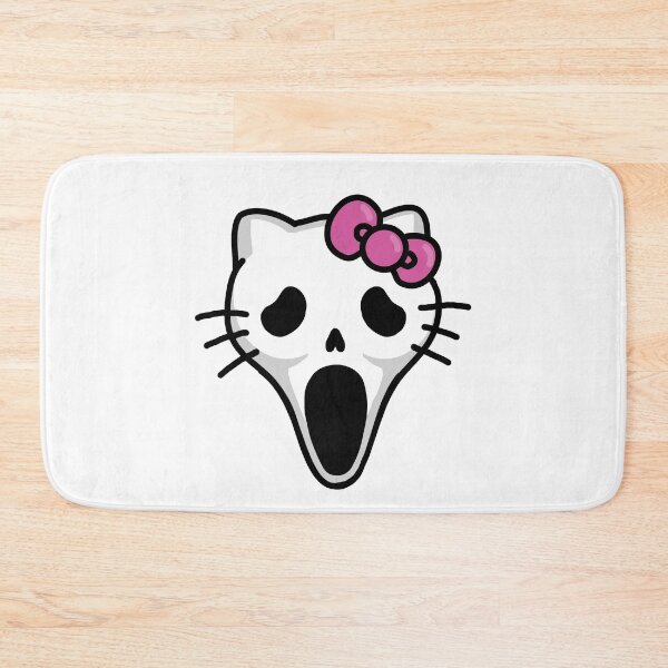Item preview, ghost face hello kitty designed and sold by itsleilaluvv.