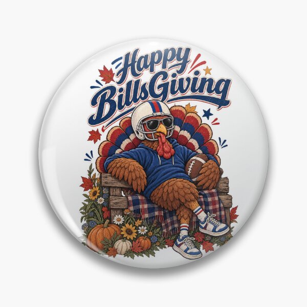 Item preview, Happy Thanksgiving Turkey Football Funny Sports Art designed and sold by LandFinStudio.