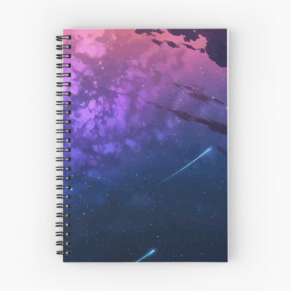 Item preview, Purple Pastel Galaxy Dreamy Shooting Stars designed and sold by Weedezy.