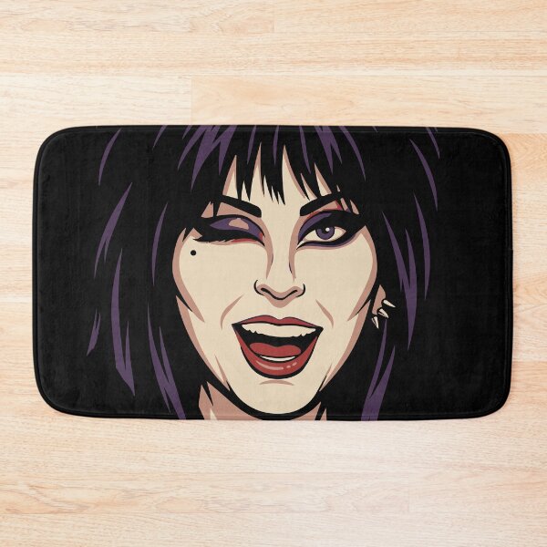 Item preview, Elvira Mistress of the Dark Vector Portrait – Spooky Vintage Horror Queen designed and sold by Wolagno.