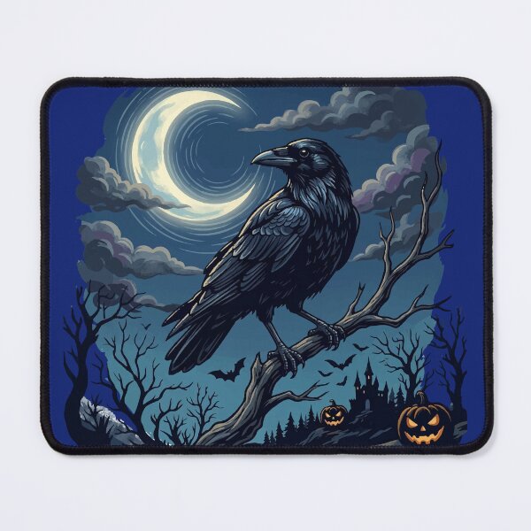 Item preview, Halloween Raven Nevermore designed and sold by luckysolo.