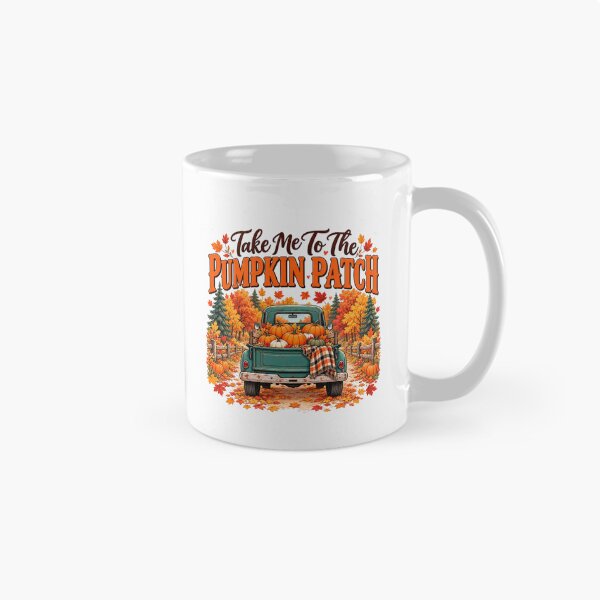 Item preview, Take Me To The Pumpkin Patch Vintage Fall Truck Autumn Harvest Design designed and sold by Sanika arts .
