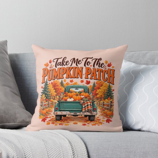 Item preview, Take Me To The Pumpkin Patch Vintage Fall Truck Autumn Harvest Design designed and sold by Sanika arts .