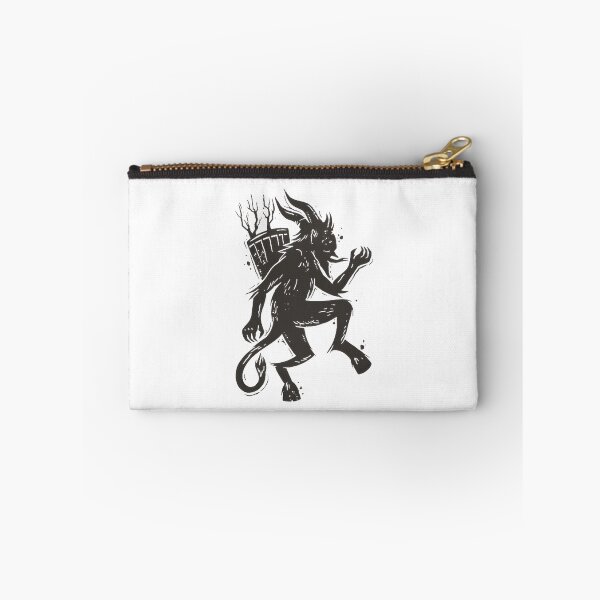 Item preview, Vintage Krampus Greeting Design with Classic Red Accent designed and sold by Mohamed-Khalifa.