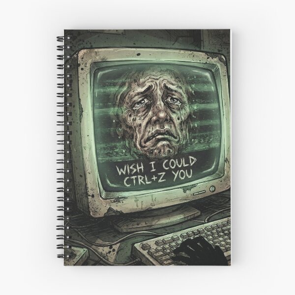 Item preview, "WISH I COULD CTRL+Z YOU" designed and sold by shelteredinside.