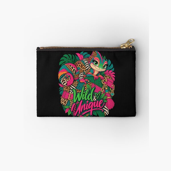 Item preview, Wild & Unique – Cute Chameleon Animal Print designed and sold by Aimetoi.