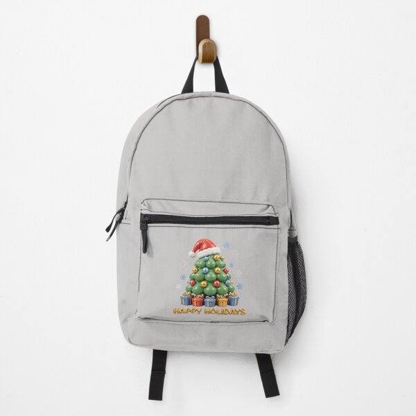 Item preview, Happy Holidays Balloon Christmas Tree with Gifts & Snowflakes Festive Holiday Design designed and sold by Zoolita   Store.